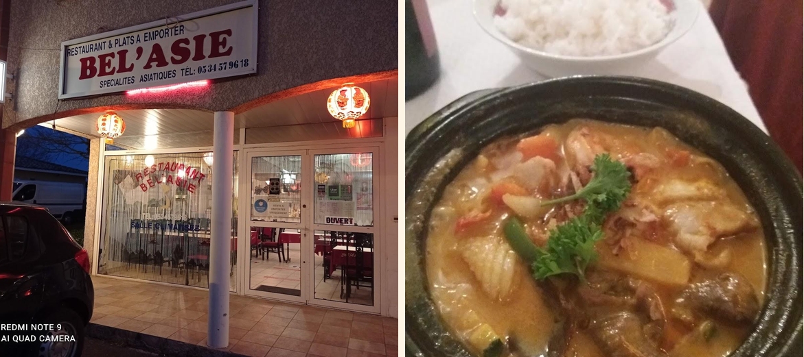 Bel'Asie - Menu Image 1